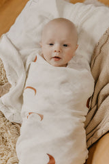 Organic Cotton Swaddle | luna swaddle tiny by nature 